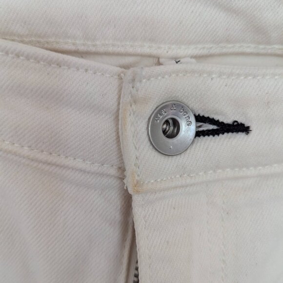 Rang and Bone off-white size 30 jeans Nina high rise - Picture 4 of 15